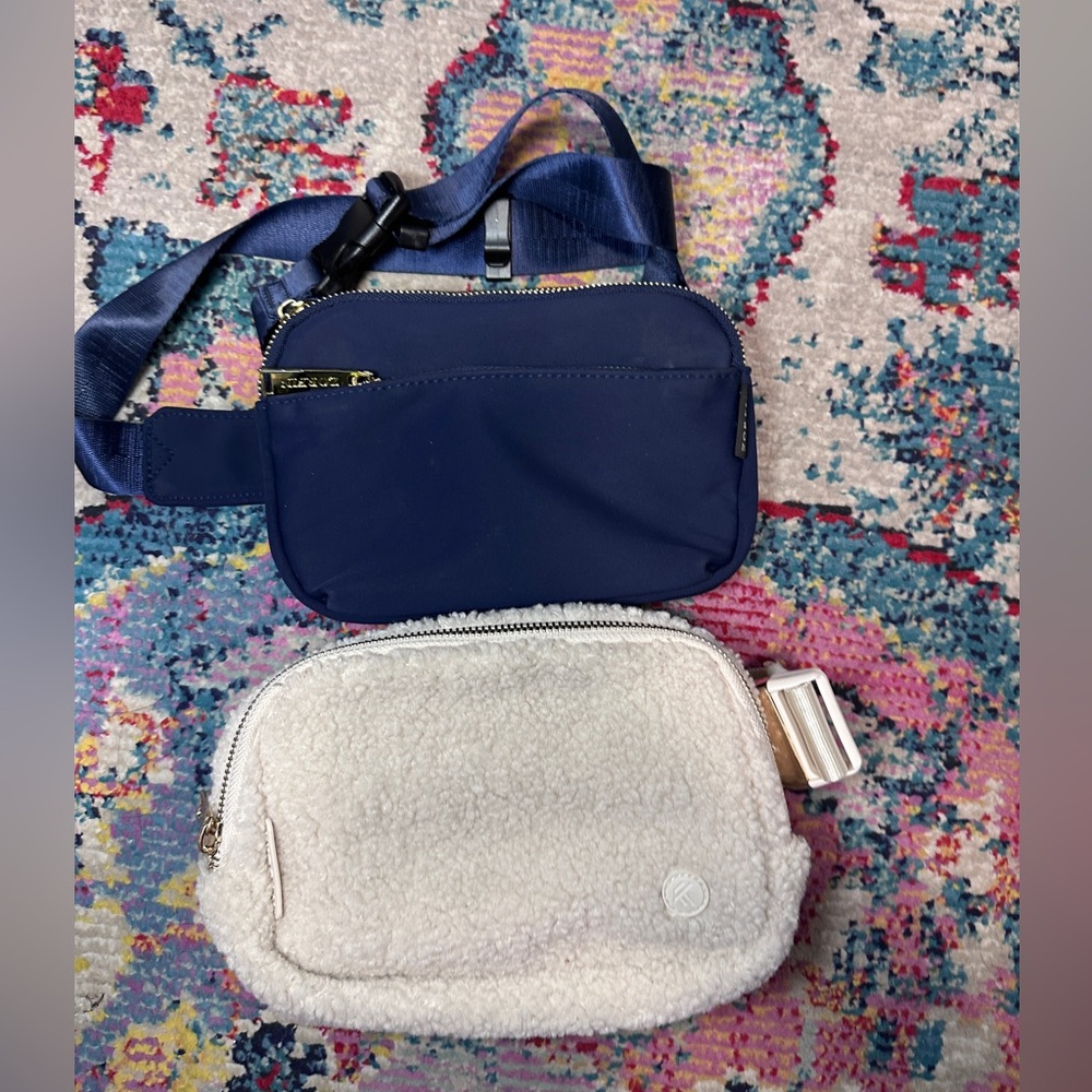 Navy and Cream Crossbody Bag Bundle